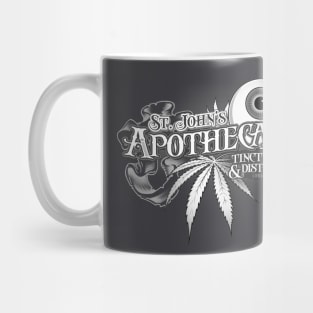 St. John's Apothecary-Grey Mug